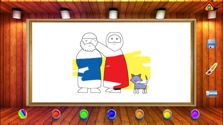 Coloring Stories for Kids screenshot-3