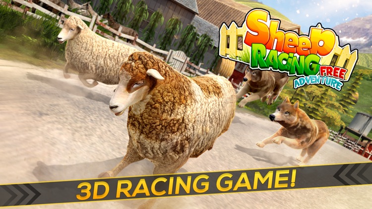 Sheep Racing Adventure in The Tiny Virtual Pet Town