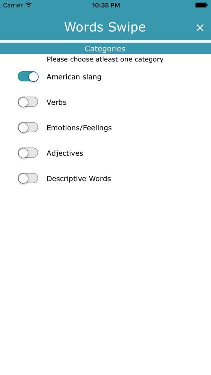 Words Swipe : American Slang, Idioms, verbs screenshot-3