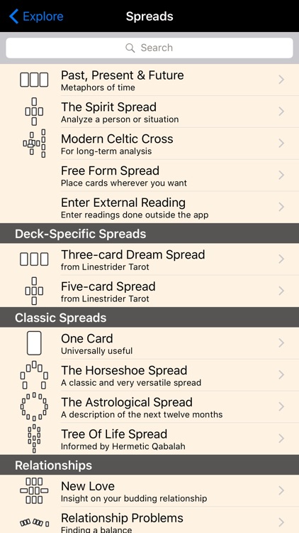 Linestrider Tarot