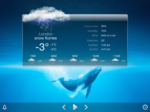 Desktop Weatherのおすすめ画像2