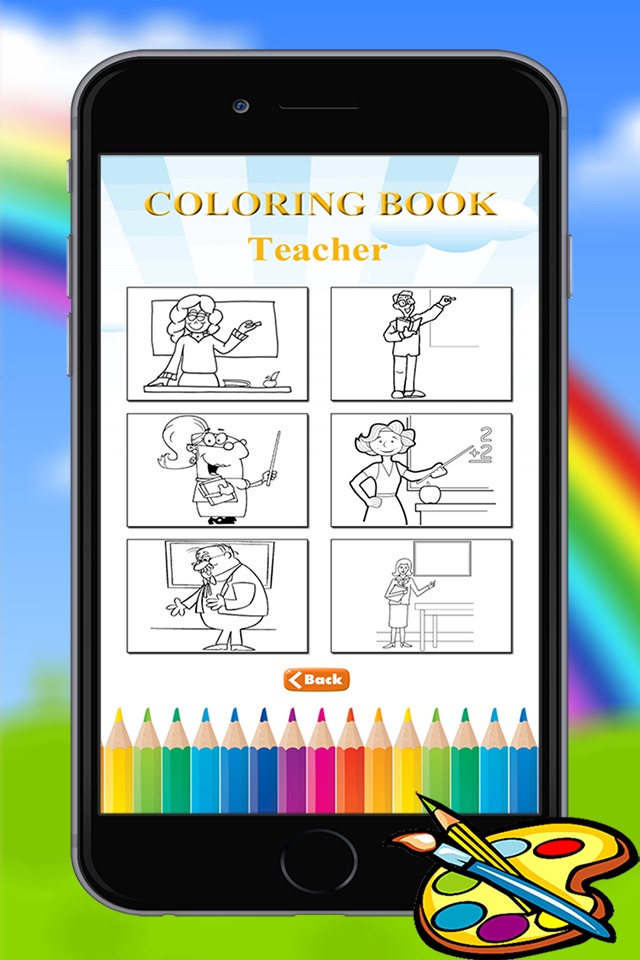 occupations coloring book for kids screenshot 3