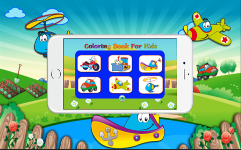 Coloring book(Toys) : Coloring Pages & Fun Educational Learning Games For Kids Free! screenshot 2