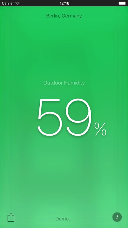 Humidity App