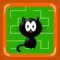 In cat maze you have to lead a cat to a mouse in the maze
