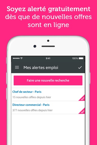 Jobijoba Emploi screenshot 3