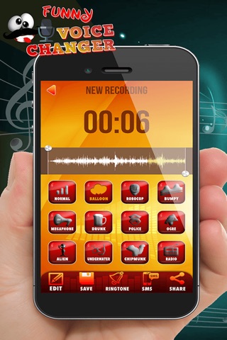 Funny Voice Changer & Recorder – Make Hilarious Audio Recordings With Cool Sound Effects screenshot 3