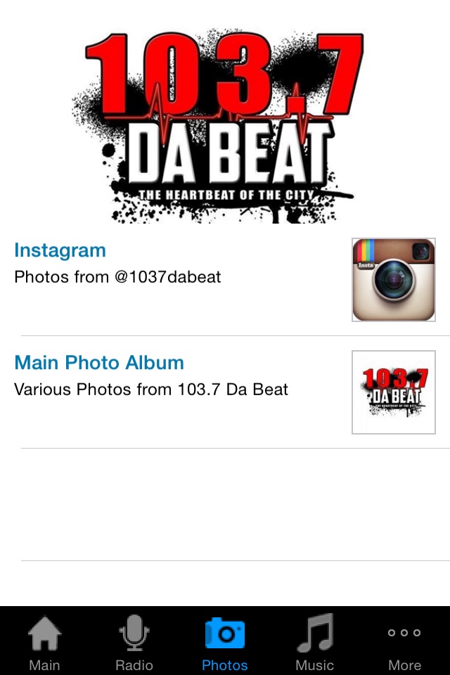 103.7 Da Beat screenshot 2