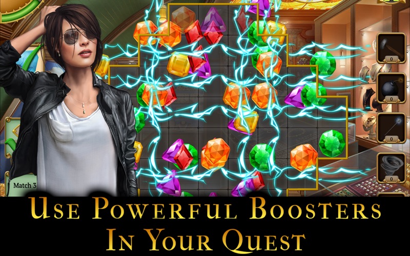 Mystery Society: Relic Match - The Lost Jewel Mystery Puzzle - Crush Gems thumbnail 3