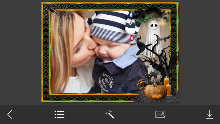 Halloween Photo Frame - Art Photography & mega Frames