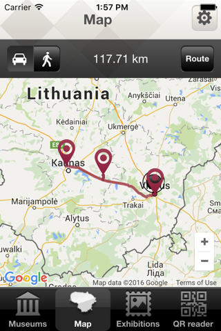 Lithuanian Museums’ E-guide screenshot 2