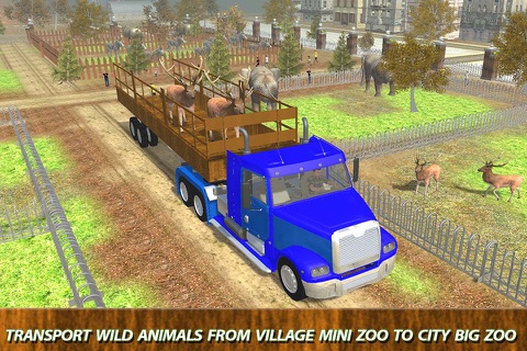 Zoo Animals Transporter 3d screenshot 3