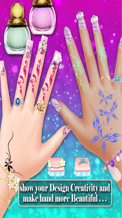 Wedding nail art salon - Nail design for girls