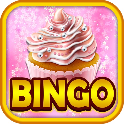 Candy and Cupcake Bingo A Blast Adventure Play Grand Casino Mania Free icon