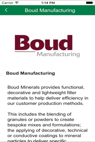 Boud Minerals screenshot 4