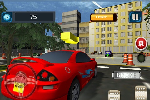 3D Car Parking Simulator – Park sports vehicle in this driving simulation game screenshot 2