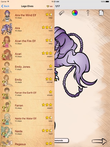How to Draw Lego Elves Edition — Entertainment for iPhone & iPad ...
