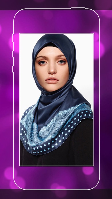 How to cancel & delete Muslim Girl Face Maker App - Try Hijab To See How Would You Look On Islamic Dress from iphone & ipad 1
