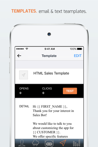 SalesBot - lead capture & email/sms drip campaigns screenshot 2