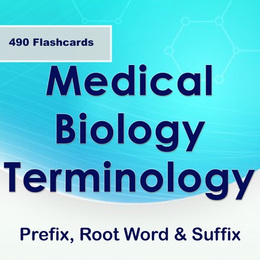 Medical Biology Terminology: Prefix, Root Word & Suffix 490 Flashcards icon