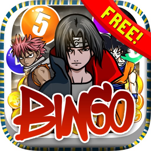 Bingo Casino Vegas Manga & Anime Free - " Cartoon Japanese Edition "