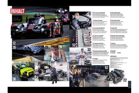 TRACK STAR - Das Audi Motorsport Magazin screenshot 2
