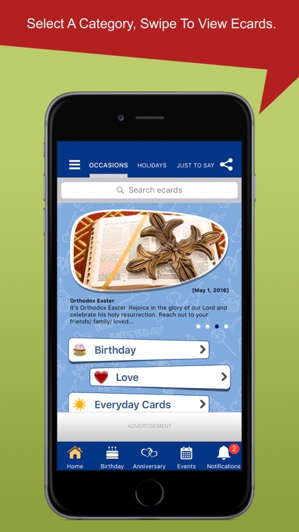 Ecards: Birthday Wishes, Love Cards, Reminders screenshot-0