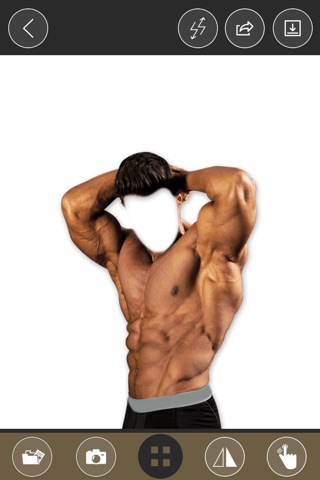 Body Builder Photo Montage Editor screenshot 2