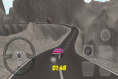 Super Pink Car Racing Game screenshot 3