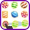 Candy line ! Move ! free, matching 3, game collapse for kids and fiends
