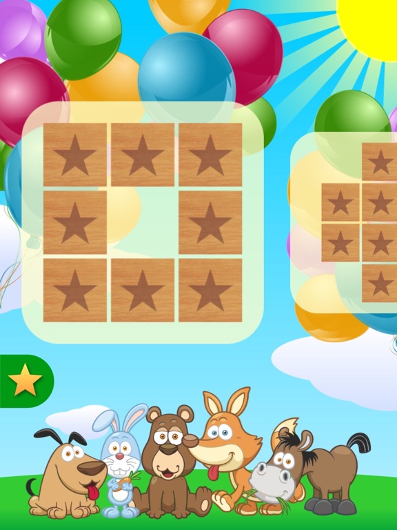 Супер память - детская обучающая игра, для развития и тренировки памяти на iPad