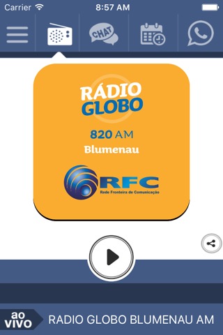 Rádio Globo Blumenau AMのおすすめ画像1