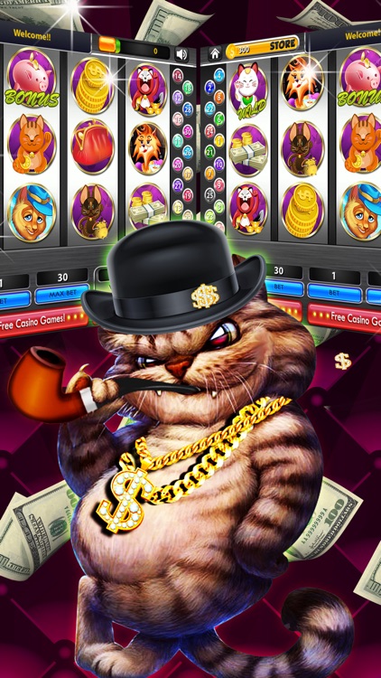 Fat Cat Money Slots - Free Las Vegas Slot Machines & Casino Jackpot games!