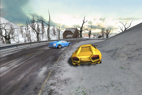 Car Racing Winter PRO screenshot 3