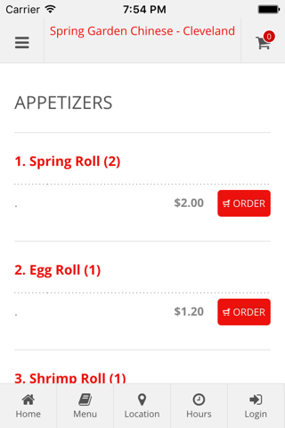 Spring Garden Chinese - Cleveland Online Ordering screenshot 2