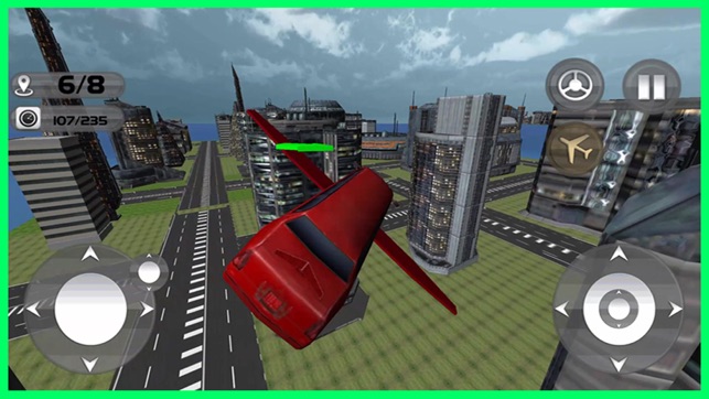 Floating Limo Flying Car Simulator - Futuristic Driving Stun(圖5)-速報App