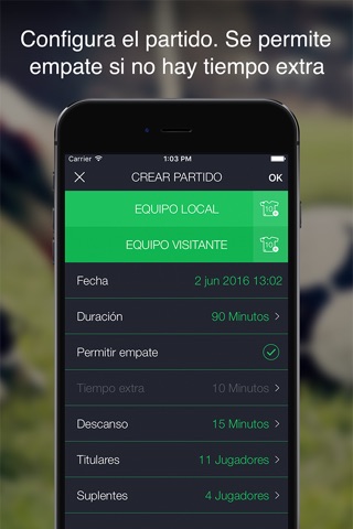 GOREF – Football Referee App for Apple Watch. screenshot 3