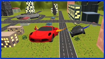 How to cancel & delete Flying Car Racing Police Chase – Futuristic Flying thief escape Simulator from iphone & ipad 3