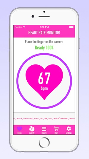 Simple Heart Rate Monitor - Heartbeat Detector with Finger S(圖1)-速報App