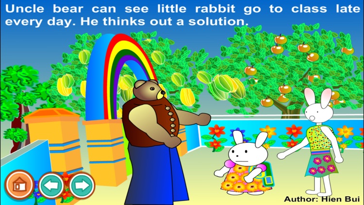 The clock of little rabbit (Untold toddler story from Hien Bui)