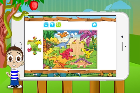 Dinosaur Puzzles For Kids screenshot 2