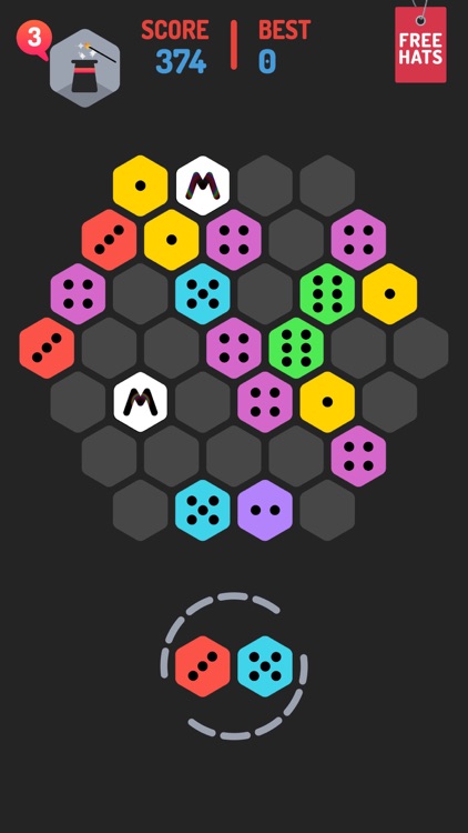 Hexagon Merge - Classic Blocks Bricks Jewel Fit Puzzle 10/10 Merged Game