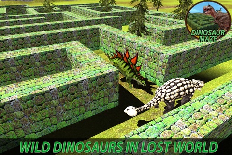 Wild Dinosaur Maze Run 2018 screenshot 4