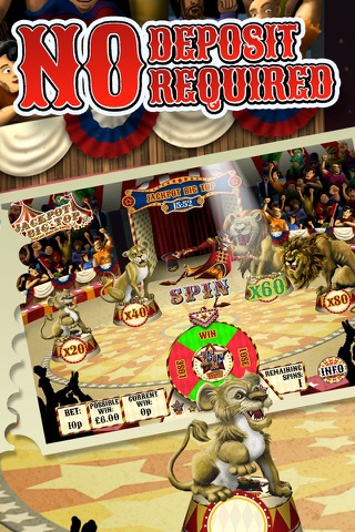 Jackpot Big Top by Mr Spin screenshot 2