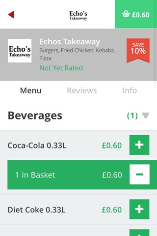 Echos Takeaway screenshot 4