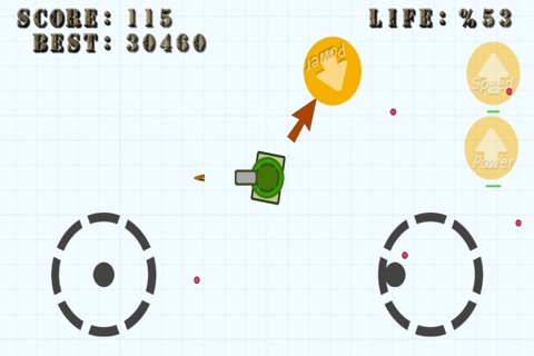 DiepIO iPhone - Multiplayer Online Game of Tanki for Slither.io screenshot 2