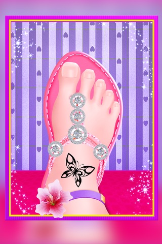 Princess rescue Leg Surgery - Nail Doctor Toe Nail Surgery, Kids free games for fun screenshot 3