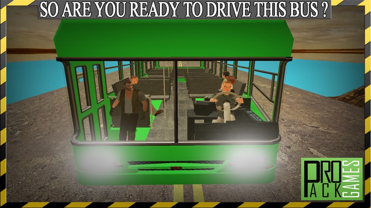 Dangerous Mountain & Passenger Bus Driving Simulator cockpit view – Transport riders safely to the parking screenshot-4