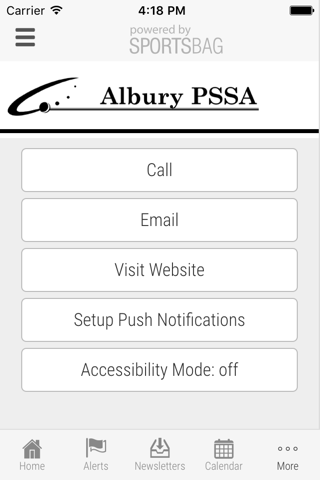 Albury PSSA screenshot 4