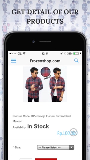 Frozenshop.com - Toko Baju Pria